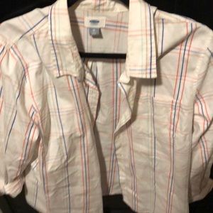 Casual button blouse